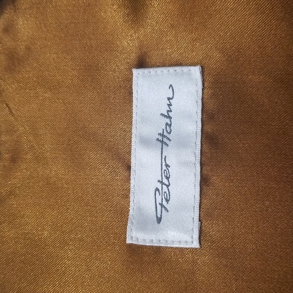 PETER HAHN Rare Genuine Smooth Kidskin Suede Leather Vest - Picture 7 of 10